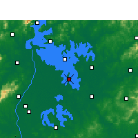 Nearby Forecast Locations - Kangshan - карта