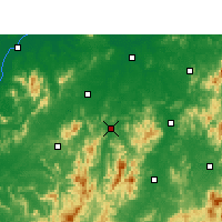 Nearby Forecast Locations - Ихуан - карта