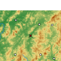 Nearby Forecast Locations - Хуэйчан - карта