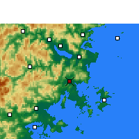 Nearby Forecast Locations - Фуцин - карта