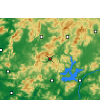 Nearby Forecast Locations - Xinfeng - карта