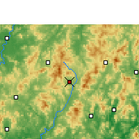 Nearby Forecast Locations - Сюньу - карта