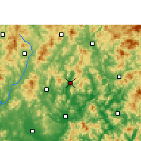 Nearby Forecast Locations - Цзяолин - карта