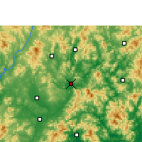 Nearby Forecast Locations - Мэйсянь - карта