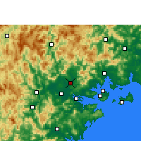 Nearby Forecast Locations - Чантай - карта