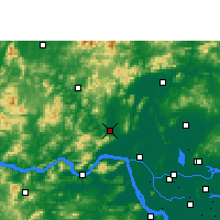 Nearby Forecast Locations - Сыхуэй - карта