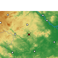 Nearby Forecast Locations - Daxin - карта