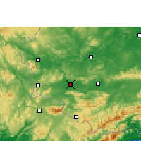 Nearby Forecast Locations - Нинмин - карта