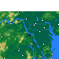 Nearby Forecast Locations - Хэшань - карта