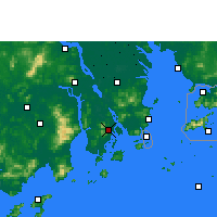 Nearby Forecast Locations - Доумэнь - карта