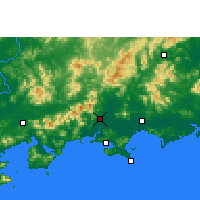 Nearby Forecast Locations - Хайфын - карта