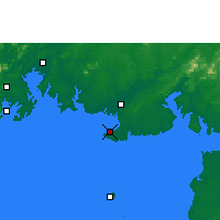 Nearby Forecast Locations - Бэйхай - карта