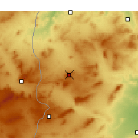 Nearby Forecast Locations - Thala - карта