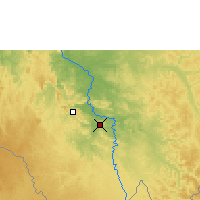 Nearby Forecast Locations - Franceville / Mvengue - карта