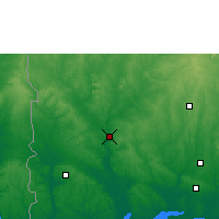 Nearby Forecast Locations - Абеокута - карта