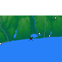 Nearby Forecast Locations - Котону - карта