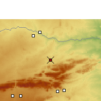 Nearby Forecast Locations - Tshipise - карта