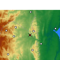 Nearby Forecast Locations - Vuvulane - карта