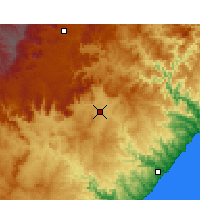 Nearby Forecast Locations - Умтата - карта