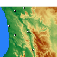 Nearby Forecast Locations - Клануильям - карта