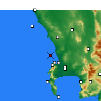 Nearby Forecast Locations - Роббенэйланд - карта