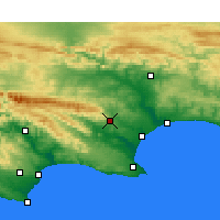 Nearby Forecast Locations - Эйтенхахе - карта