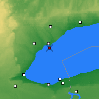Nearby Forecast Locations - Toronto Islands - карта