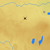 Nearby Forecast Locations - Loon Lake - карта