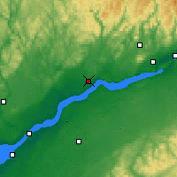 Nearby Forecast Locations - Deschambault-Grondines - карта