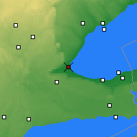 Nearby Forecast Locations - Берлингтон - карта