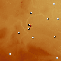 Nearby Forecast Locations - Летбридж - карта