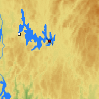 Nearby Forecast Locations - Manouane Est - карта