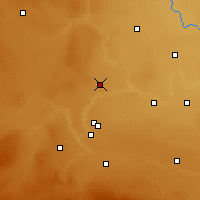 Nearby Forecast Locations - Iron Springs - карта