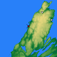 Nearby Forecast Locations - Йоа-Хейвен - карта
