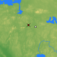 Nearby Forecast Locations - Руэн-Норанда - карта