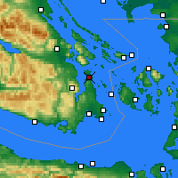 Nearby Forecast Locations - Виктория - карта