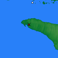 Nearby Forecast Locations - Port-Menier - карта