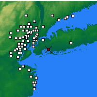 Nearby Forecast Locations - New York (JFK) - карта