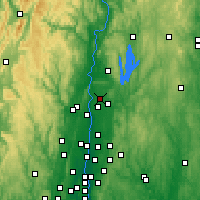 Nearby Forecast Locations - Чикопи - карта