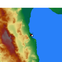 Nearby Forecast Locations - Сан-Фелипе - карта