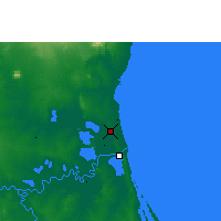 Nearby Forecast Locations - Тампико - карта