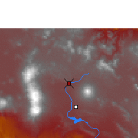 Nearby Forecast Locations - Тласкала-де-Хикотенкатль - карта