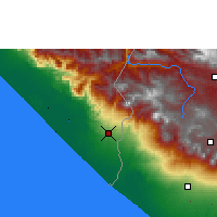 Nearby Forecast Locations - Тапачула - карта
