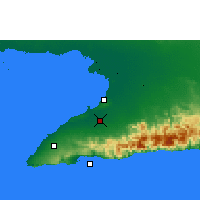 Nearby Forecast Locations - Мансанильо - карта