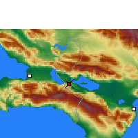 Nearby Forecast Locations - Jimaní - карта