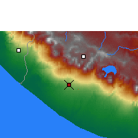 Nearby Forecast Locations - Retalhuleu - карта