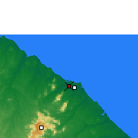 Nearby Forecast Locations - Форталеза - карта