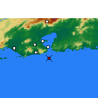 Nearby Forecast Locations - Ilha Rasa - карта