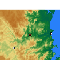 Nearby Forecast Locations - Индаял - карта