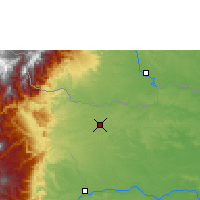Nearby Forecast Locations - Нуэва-Лоха - карта